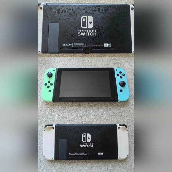 Nintendo Switch - Animal Crossing Limited Edition Handheld Game Console - Picture 5 of 12